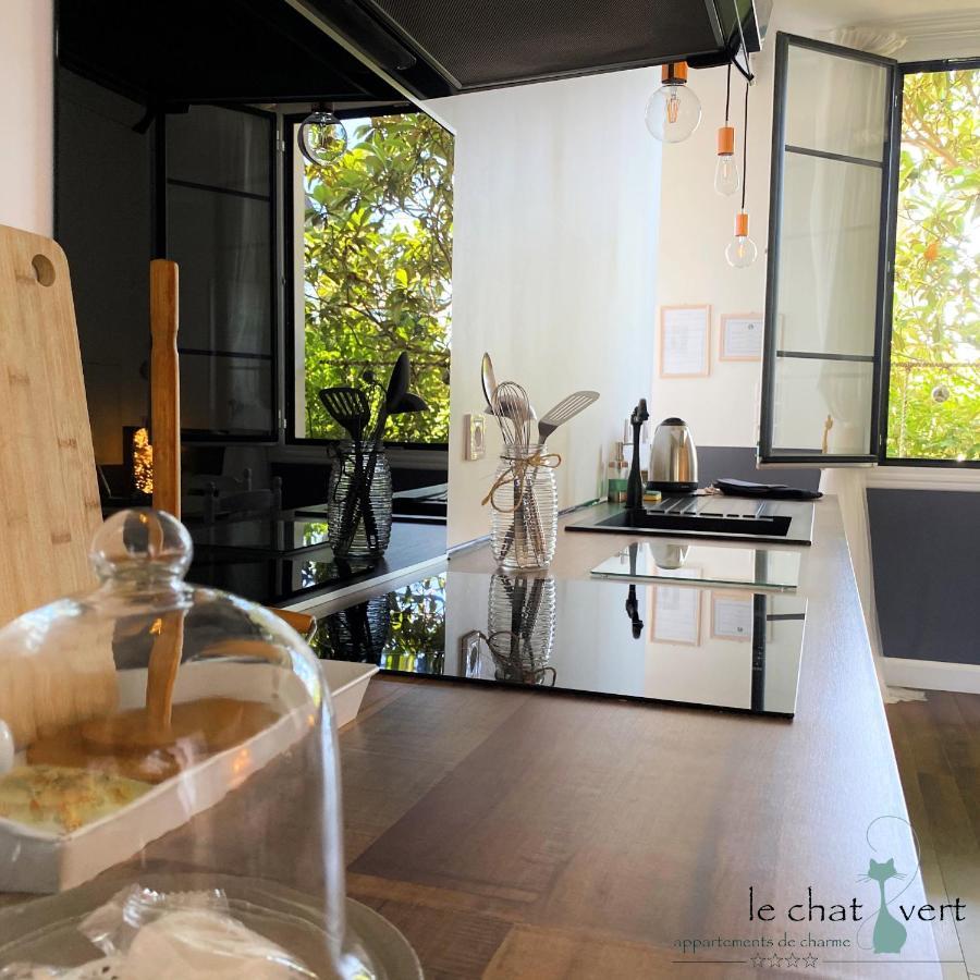 Le Chat Vert - Appartements Adults Only Saint-Andre  Ngoại thất bức ảnh