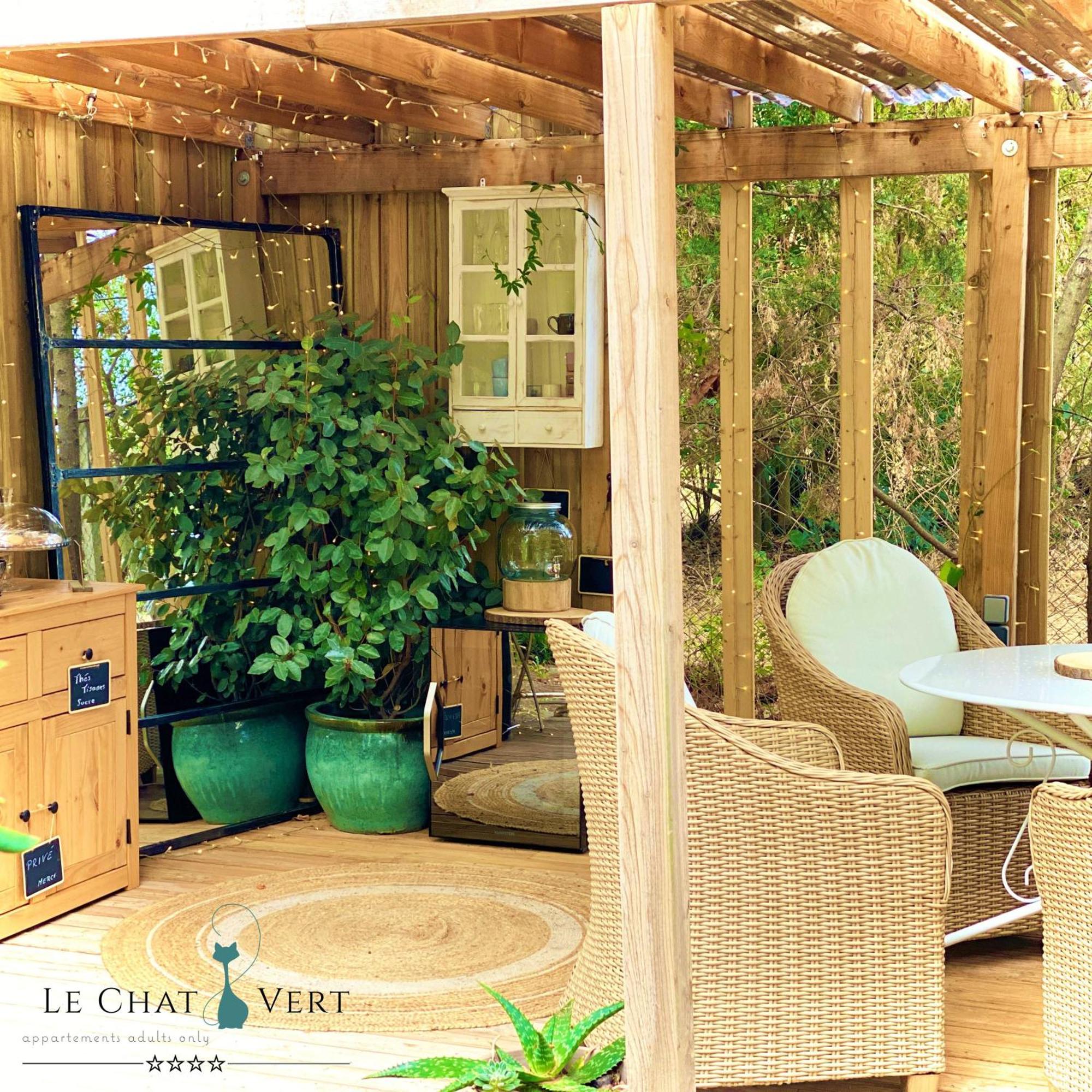 Le Chat Vert - Appartements Adults Only Saint-Andre  Ngoại thất bức ảnh