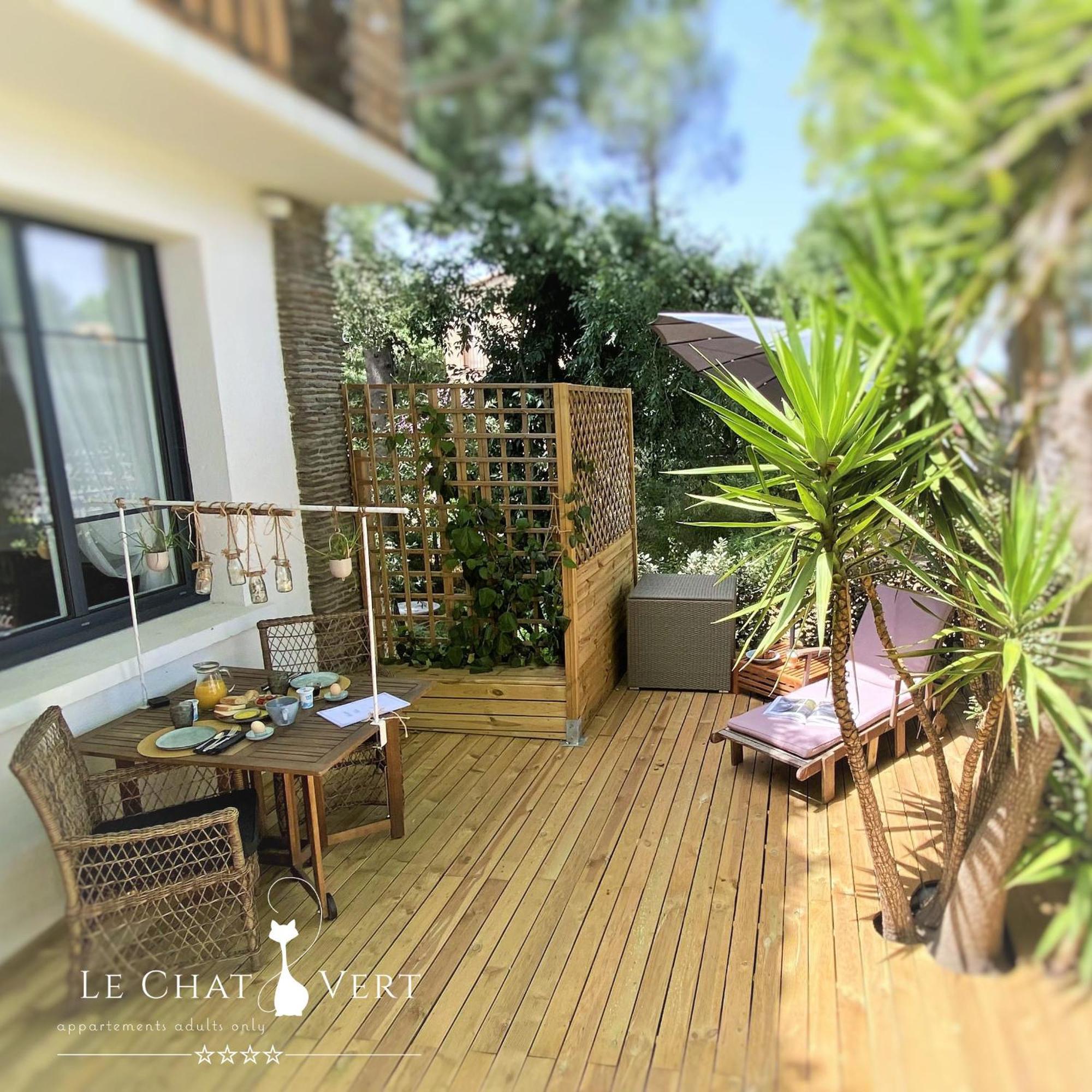 Le Chat Vert - Appartements Adults Only Saint-Andre  Ngoại thất bức ảnh