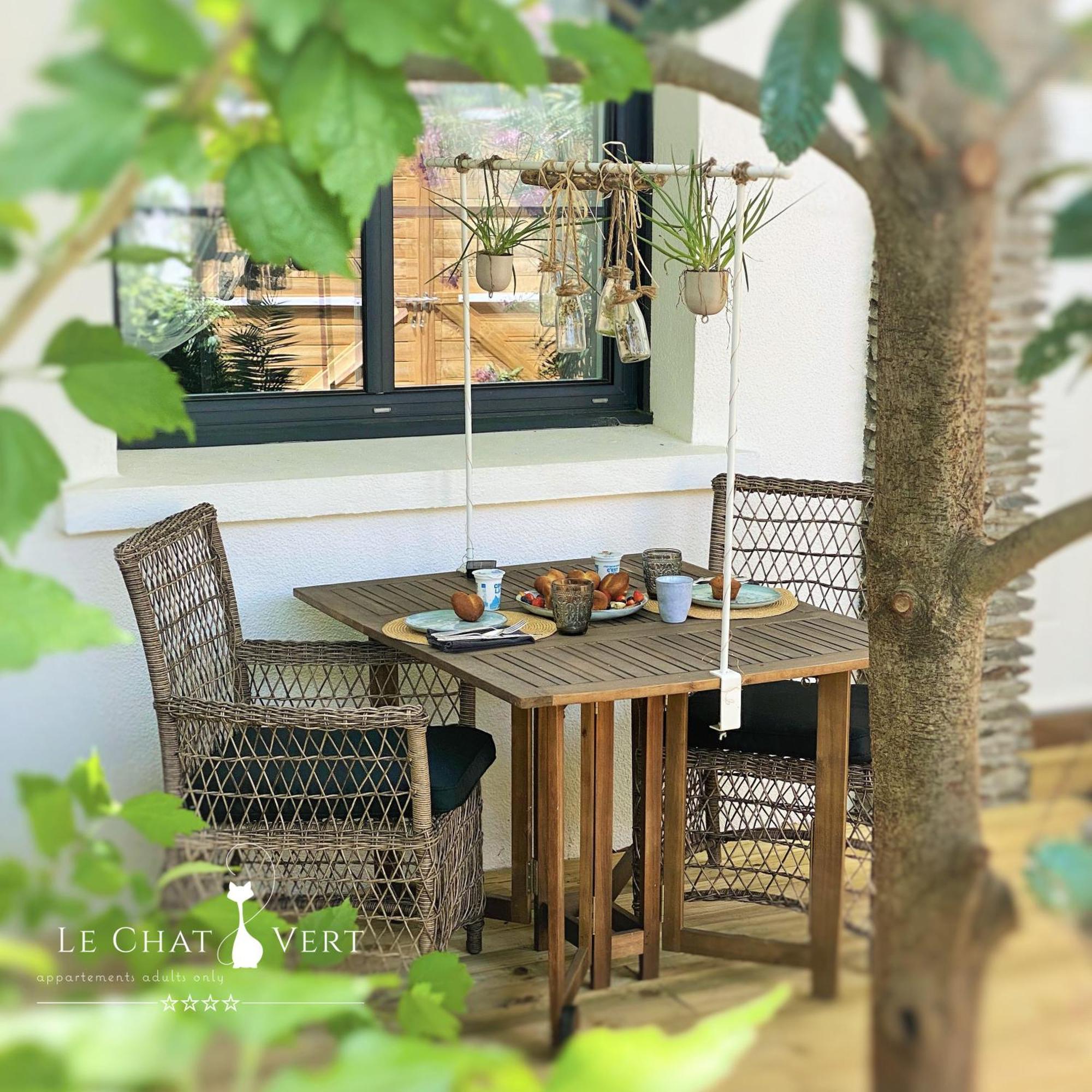 Le Chat Vert - Appartements Adults Only Saint-Andre  Ngoại thất bức ảnh